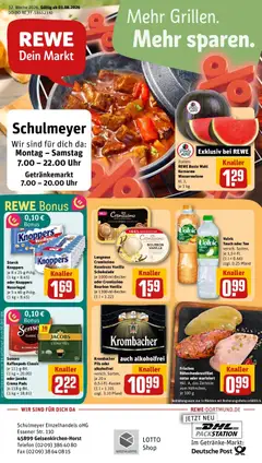 Vorschau von dem Prospekt des Geschäftes Rewe, gültig ab dem 03.08.2026