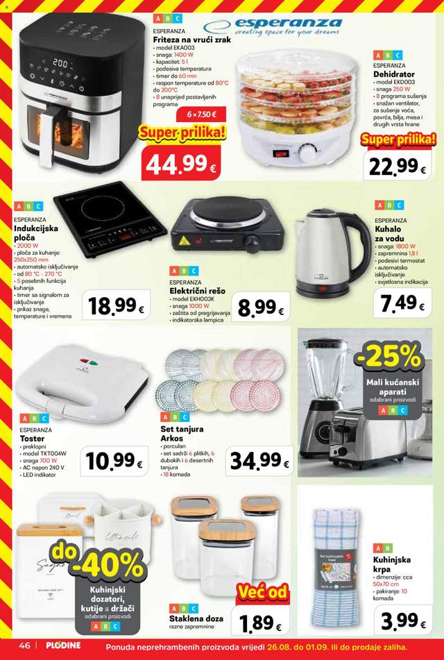 Novi Plodine katalog od 26.08.