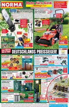 Vorschau von dem Prospekt des Geschäftes Norma, gültig ab dem 08.06.2026