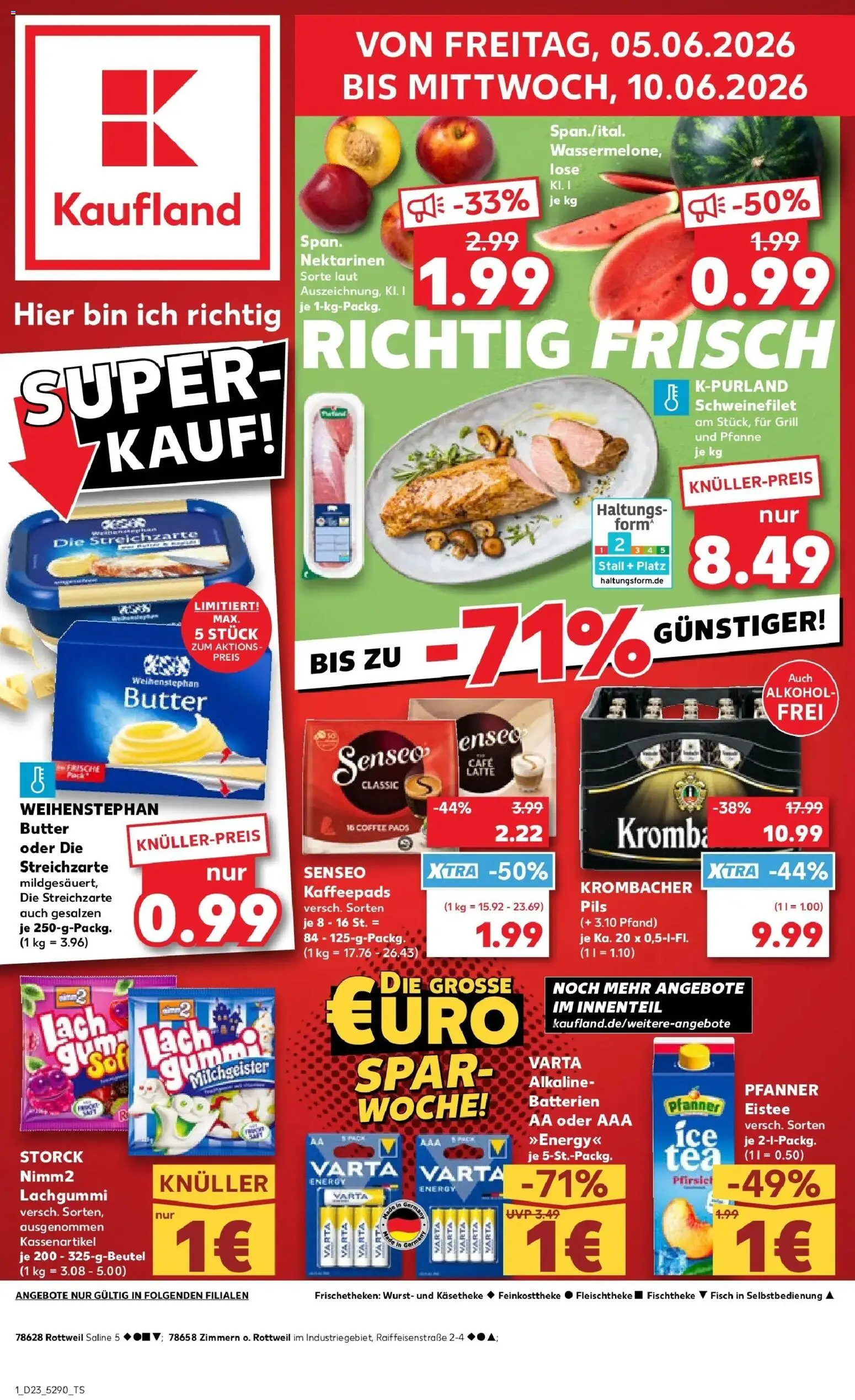 Vorschau von dem Prospekt des Geschäftes Kaufland, gültig ab dem 04.06.2026
