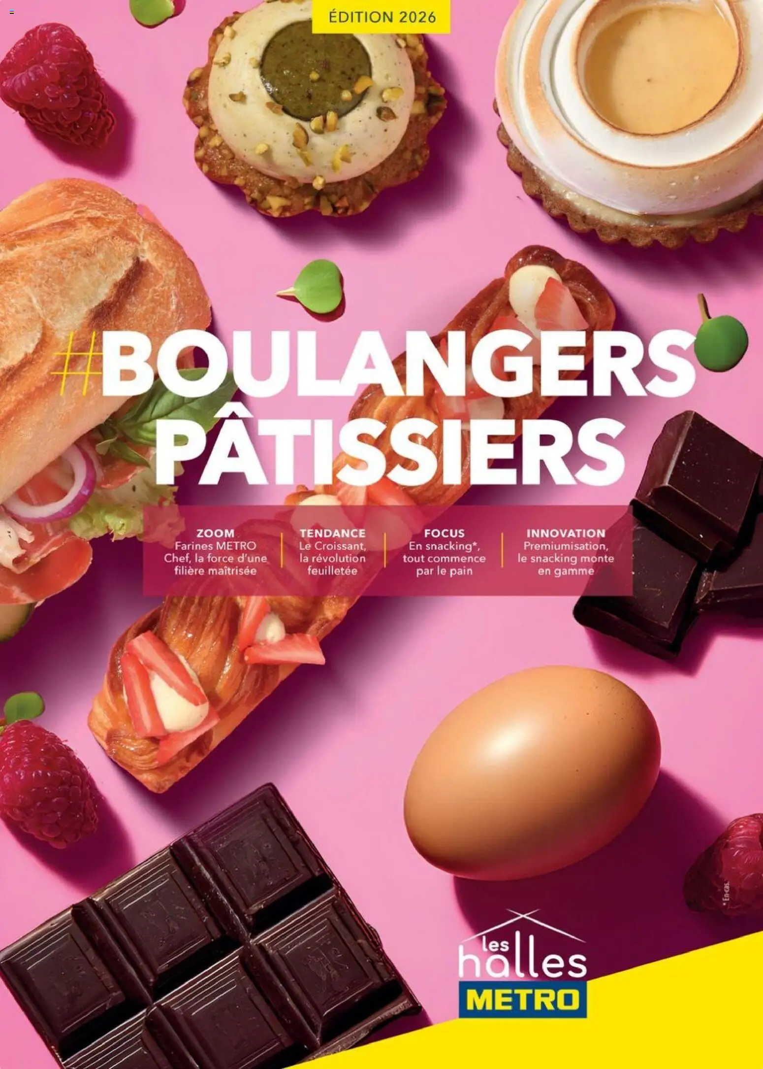 Prévisualisation de Boulangers Pâtissiers du magasin METRO formulaire valide 08/02/2026