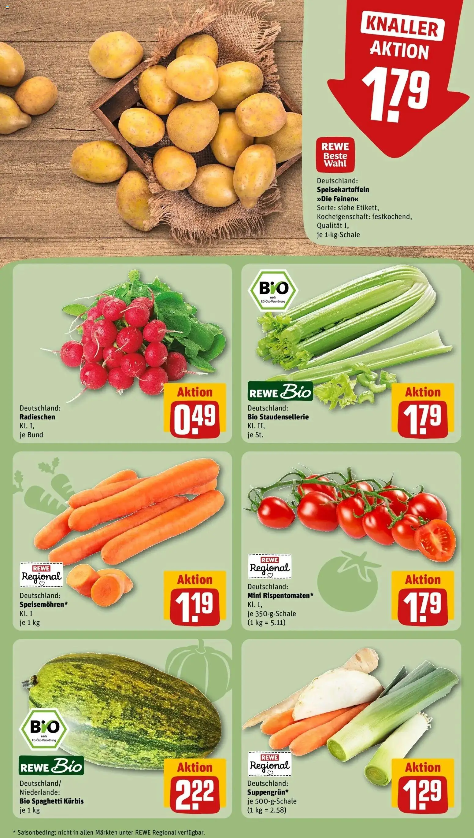 Vorschau von dem Prospekt des Geschäftes Rewe, gültig ab dem 05.10.2026