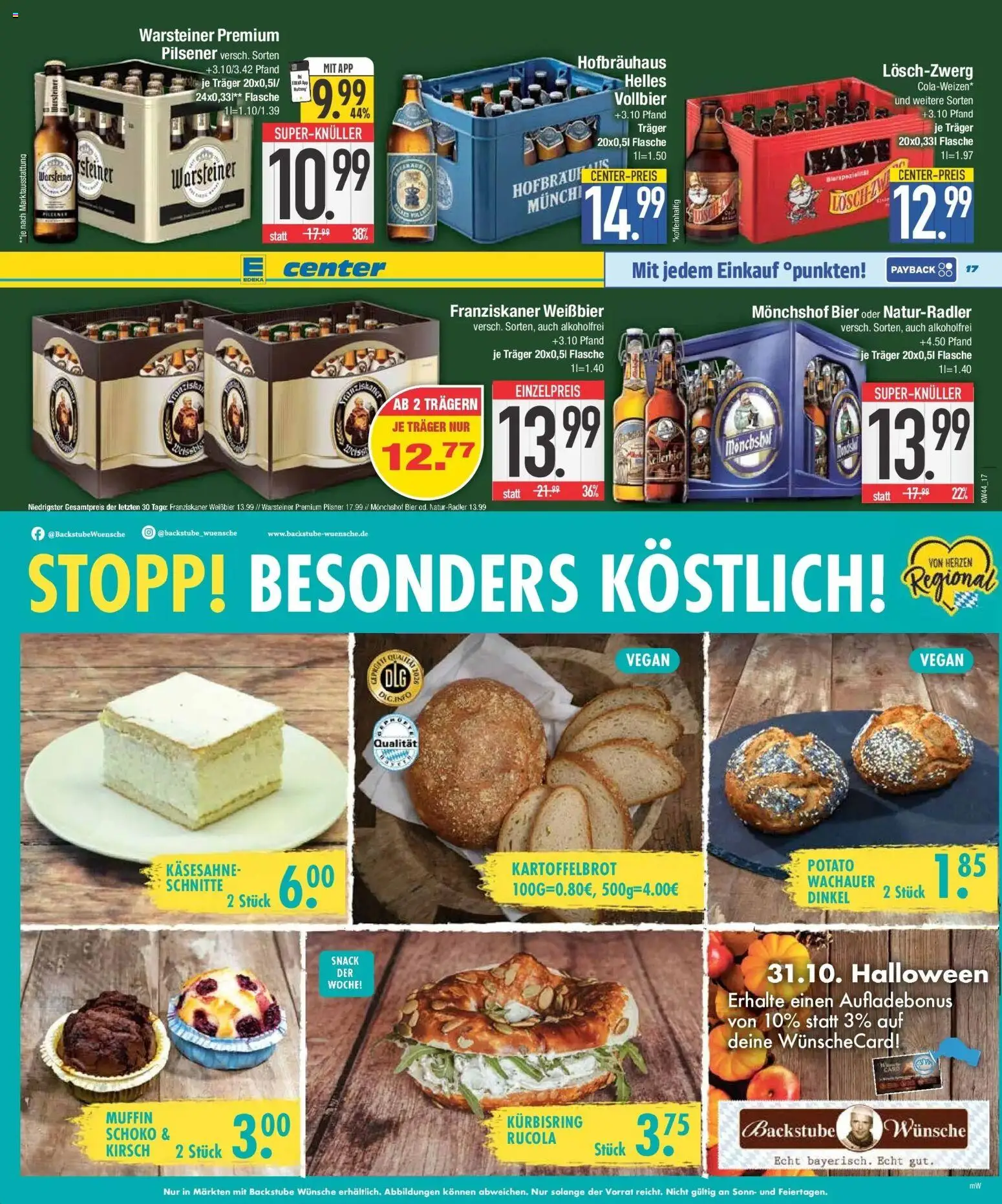 Vorschau von dem Prospekt des Geschäftes E center, gültig ab dem 26.10.2026