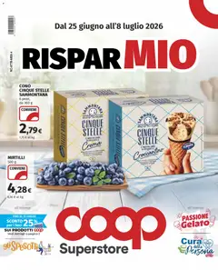Anteprima dell'opuscolo COOP volantino Superstore Brescia dal negozio COOP valido da 25/06/2026
