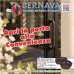 Anteprima dell'opuscolo Bernava volantino dal negozio Bernava valido da 04/09/2026