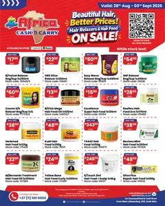 Preview of Africa Cash & Carry flyer valid from 28/08/2026