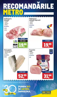 Previzualizarea de cataloage: Metro Metro Catalog valabil de la 25.05.2026