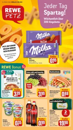 Vorschau von dem Prospekt des Geschäftes Rewe, gültig ab dem 17.08.2026