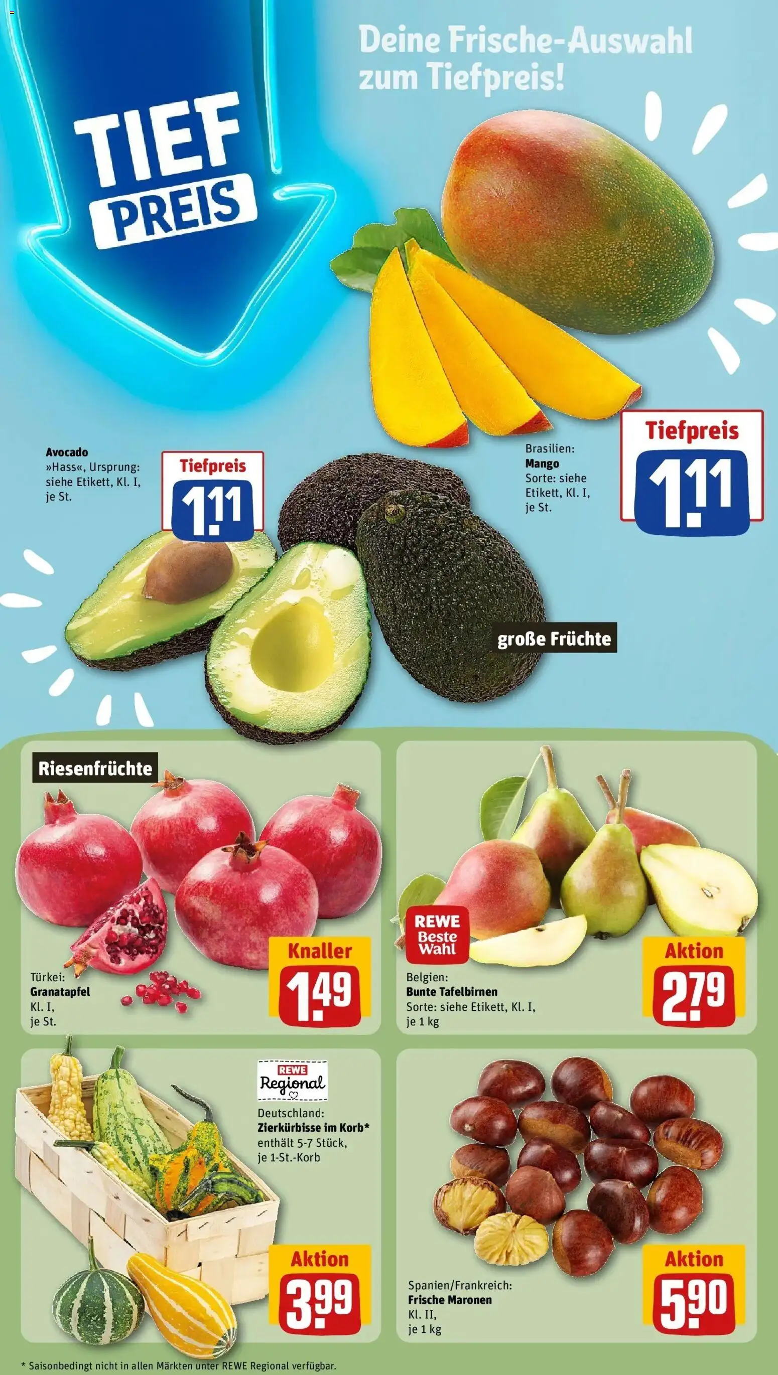 Vorschau von dem Prospekt des Geschäftes Rewe, gültig ab dem 19.10.2026
