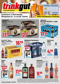 Vorschau von dem Prospekt des Geschäftes Trinkgut, gültig ab dem 05.10.2026