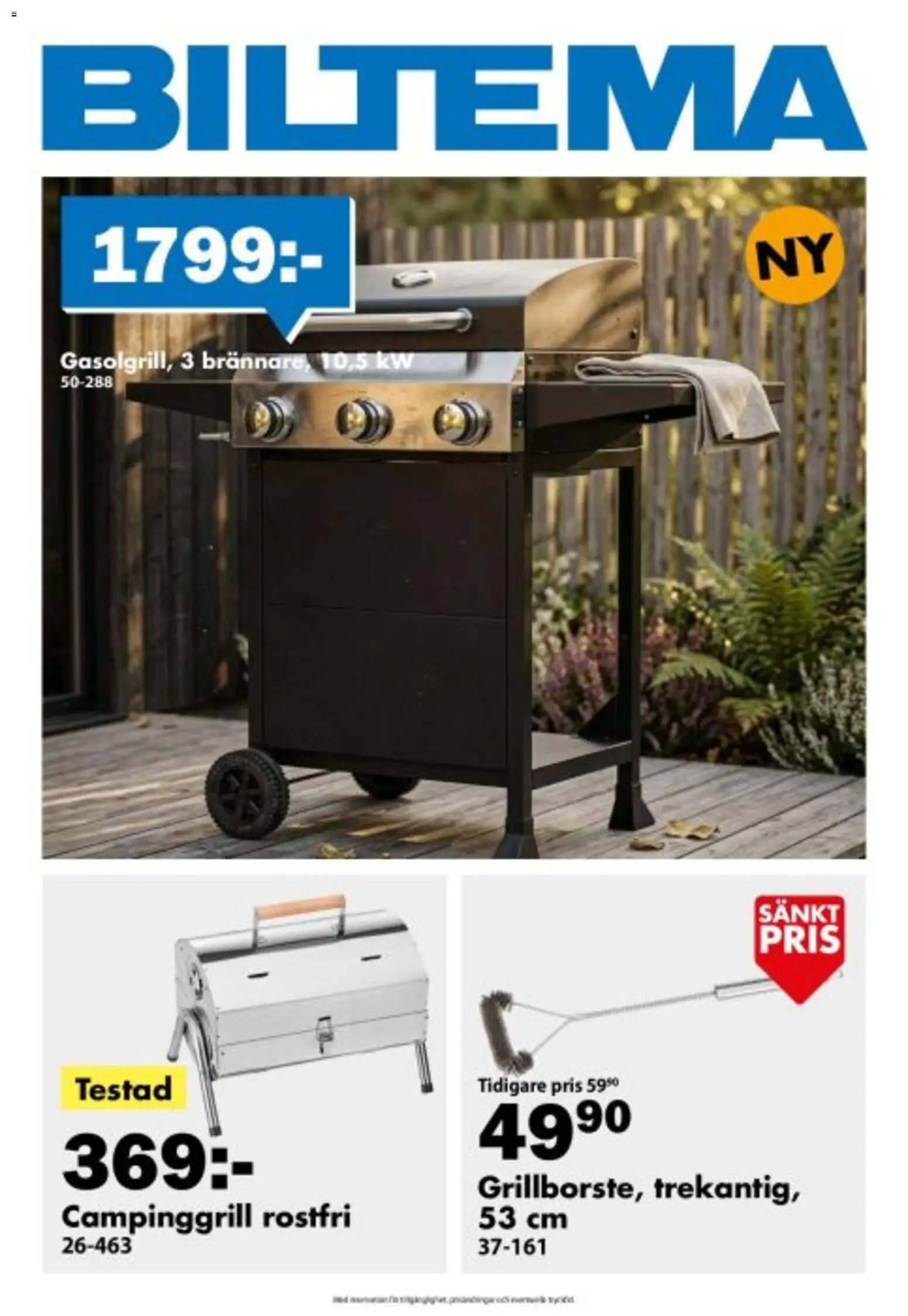 Förhandsgranska reklamblad Biltema erbjudanden från butik Biltema gäller från 04/05/2026