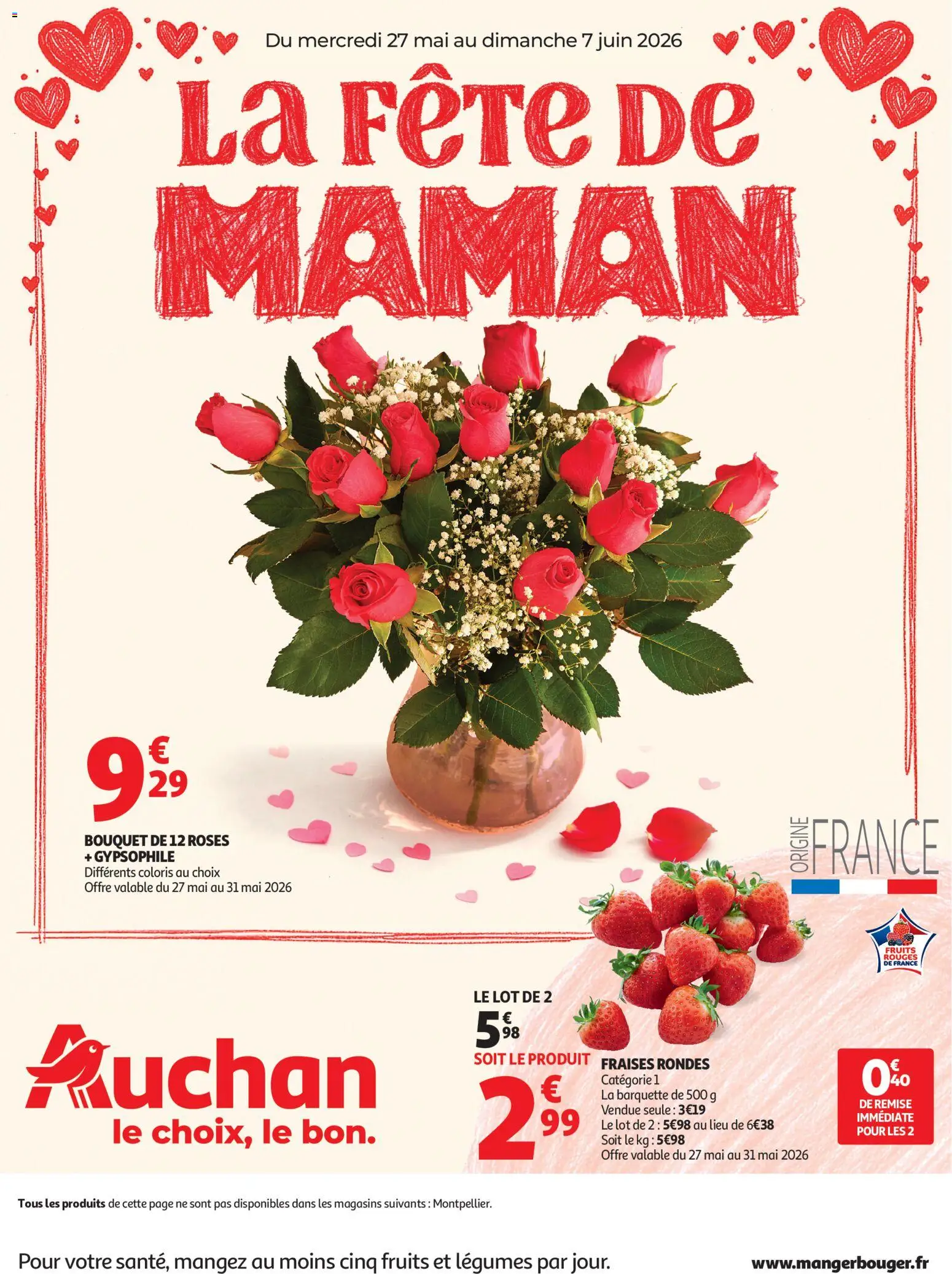 Prévisualisation de Auchan prospectus du magasin Auchan formulaire valide 27/05/2026