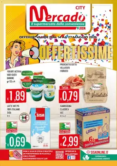 Anteprima dell'opuscolo SISA volantino Mercadò City dal negozio SISA valido da 14/05/2026