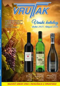 Pregled letka Katalog trgovine Vrutak vrijedi od 01.11.2025