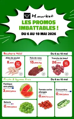 Prévisualisation de Hmarket catalogue du magasin Hmarket formulaire valide 06/05/2026