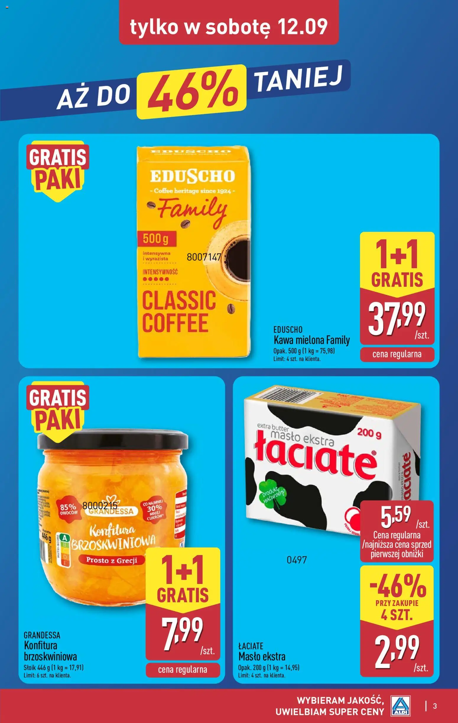 Pogląd gazetki "Aldi gazetka - Oferta weekendowa" ze sklepu Aldi ważnej od 10.09.2026