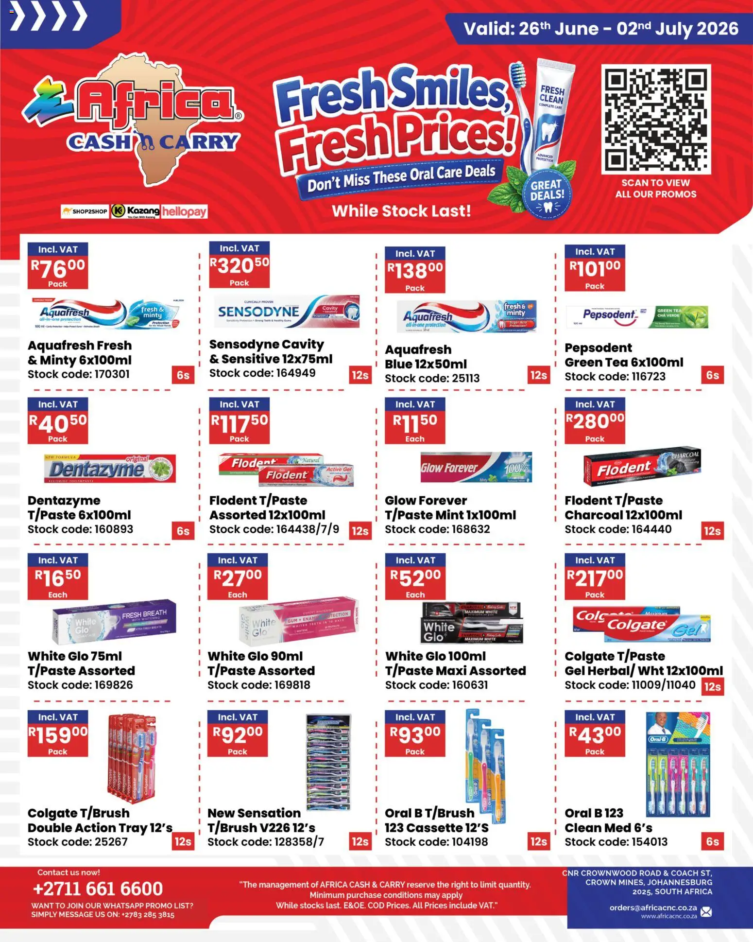 Preview of Africa Cash & Carry flyer valid from 26/06/2026