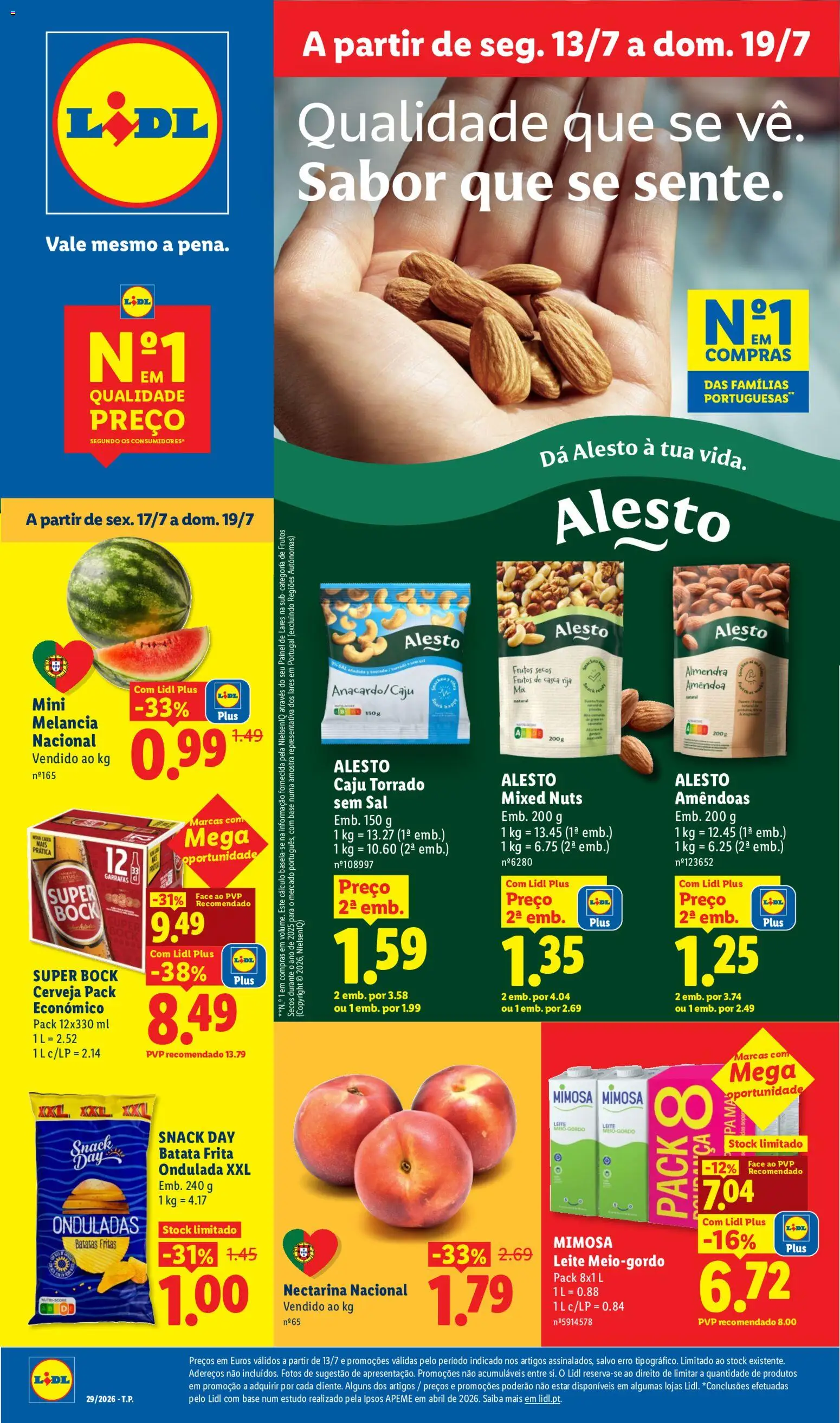 Pré-visualização do folheto da loja Lidl válida a partir de 13/07/2026