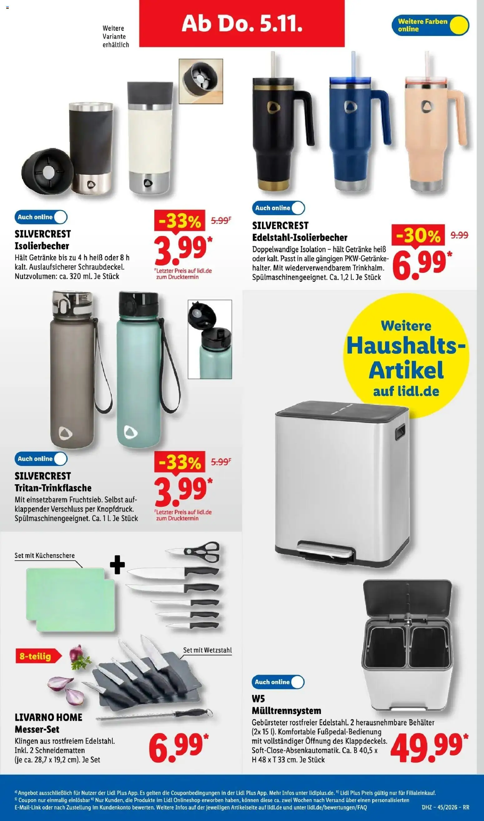 Vorschau von dem Prospekt des Geschäftes Lidl, gültig ab dem 02.11.2026