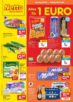 Vorschau von dem Prospekt des Geschäftes Netto Marken-Discount, gültig ab dem 26.10.2026