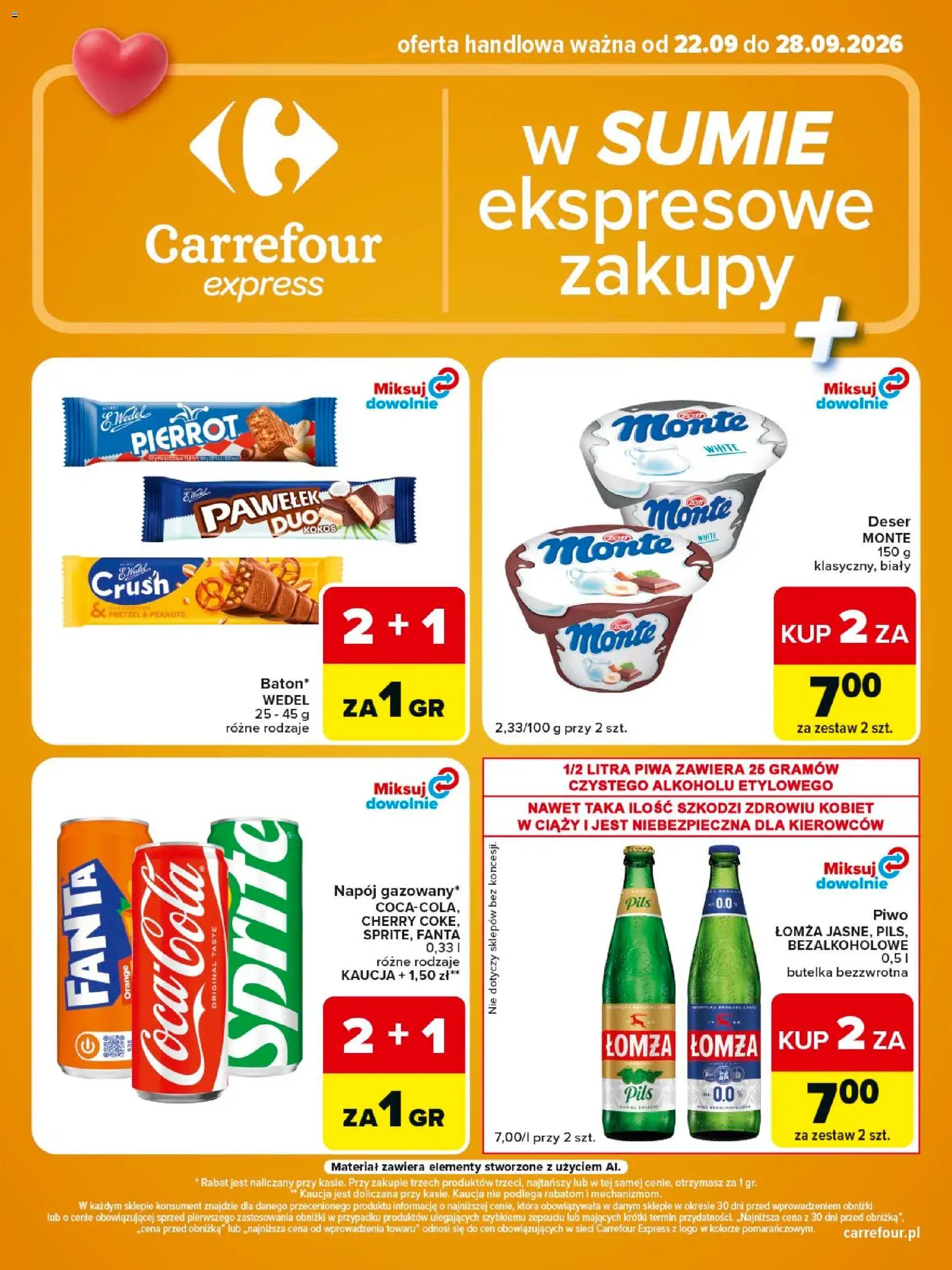 Pogląd gazetki "Carrefour gazetka - Express II" ze sklepu Carrefour ważnej od 22.09.2026