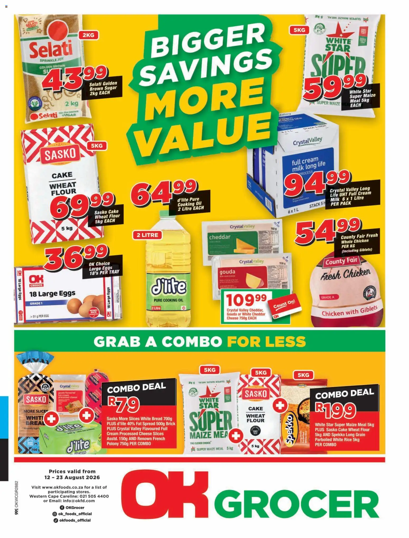 Preview of OK Foods flyer valid from 12/08/2026