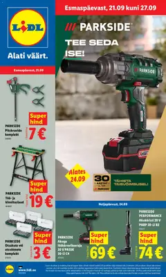 Lidl kliendilehe eelvaade alates 21.09.2026