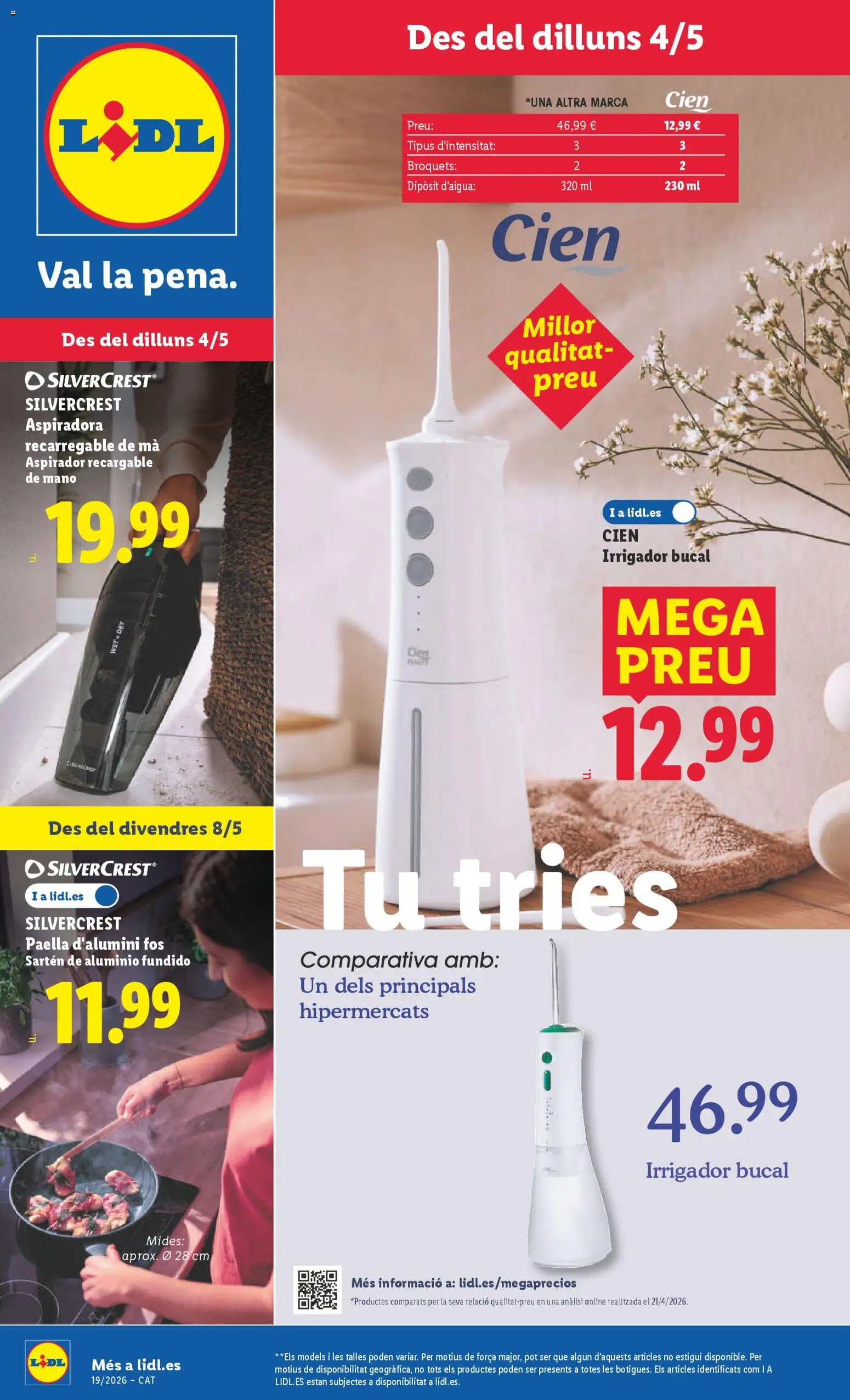 Vista previa del folleto de la tienda Lidl válido desde el 04/05/2026 