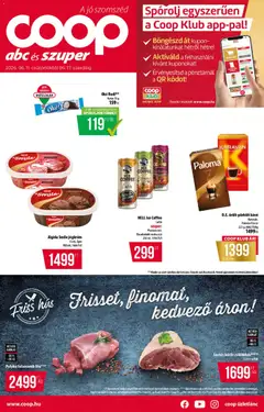 COOP - COOP akciós újság megtekintése, amely érvényes 2026.06.11.-től