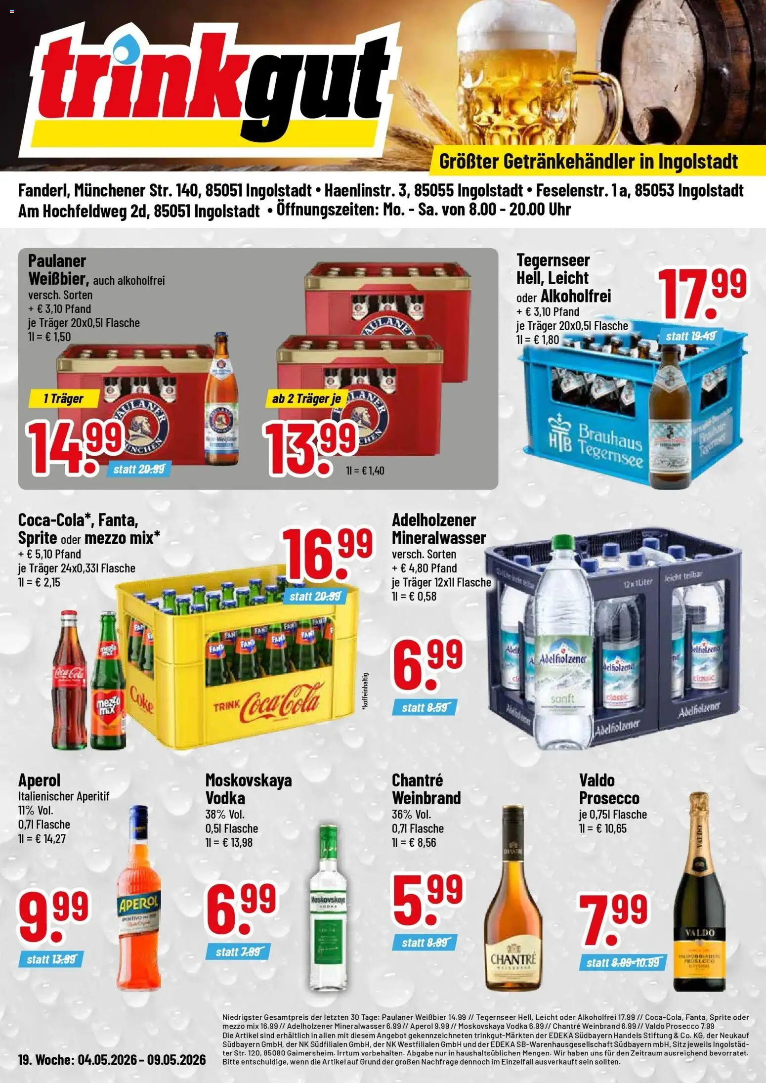Vorschau von dem Prospekt des Geschäftes Trinkgut, gültig ab dem 04.05.2026
