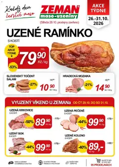 Náhled nabídky: Prodejny Zeman Prodejny Zeman aktuální leták platný od 26.10.2026