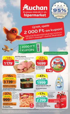 Auchan - Auchan akciós újság megtekintése, amely érvényes 2026.09.17.-től
