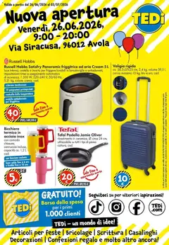 Anteprima dell'opuscolo Nuova apertura dal negozio TEDi valido da 21/06/2026