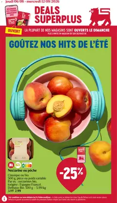 Prévisualisation de Delhaize folder semaine 32 du magasin Delhaize formulaire valide 06/08/2026