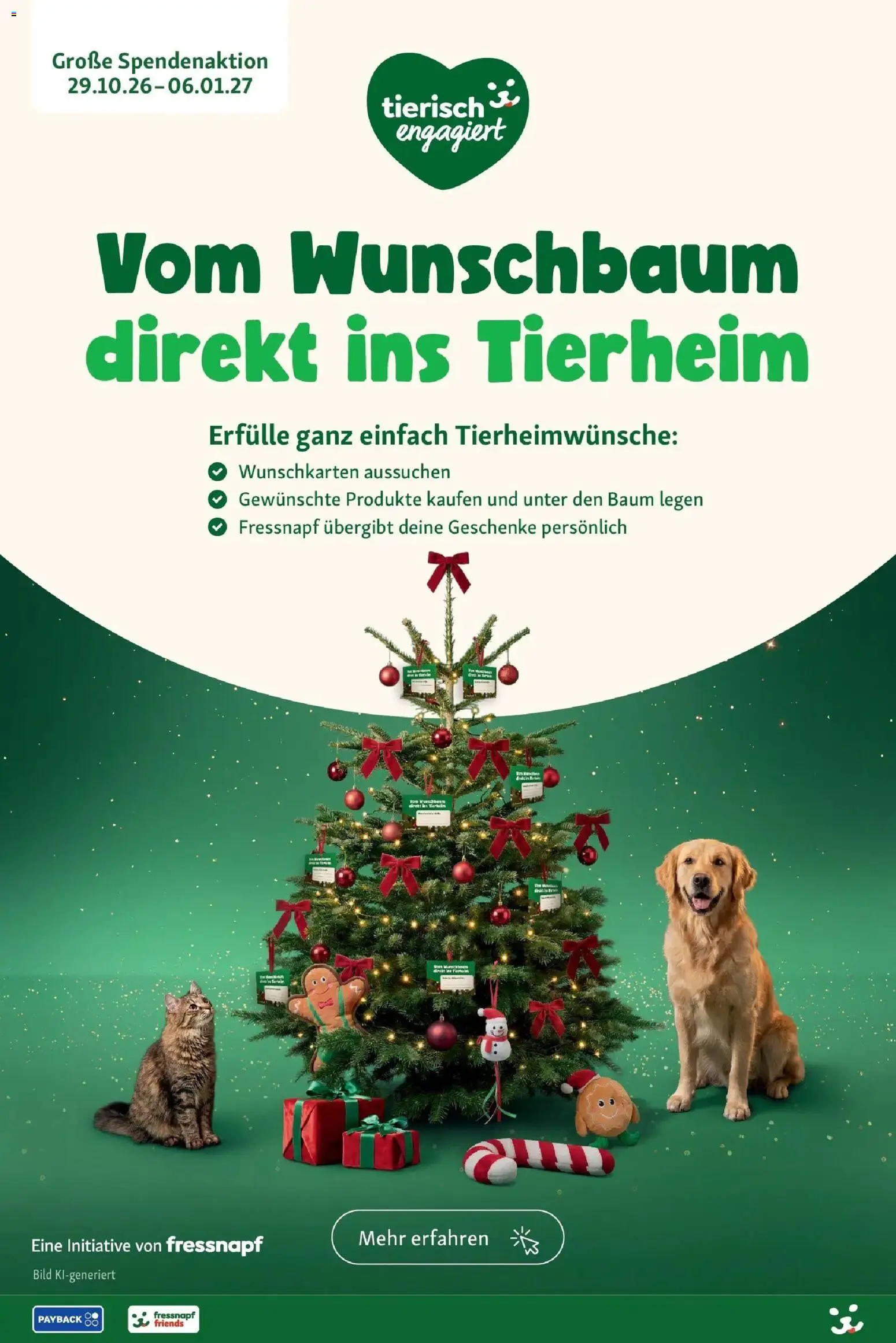 Vorschau von dem Prospekt des Geschäftes Fressnapf, gültig ab dem 29.10.2026