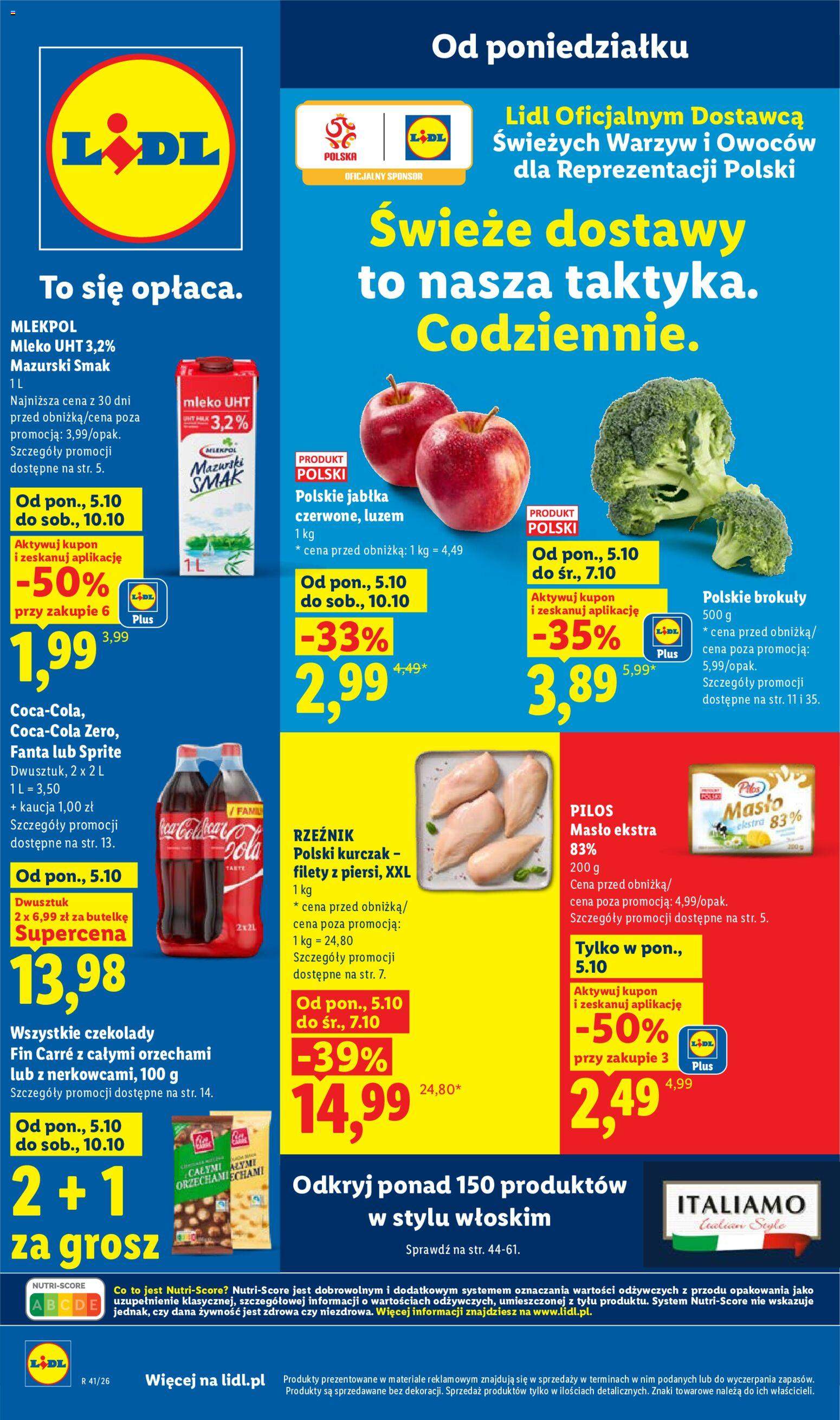 Nowa gazetka Lidl 05.10.