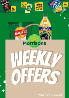 Preview of Morrisons Weekly offers Morrisons valid from 03/08/2026