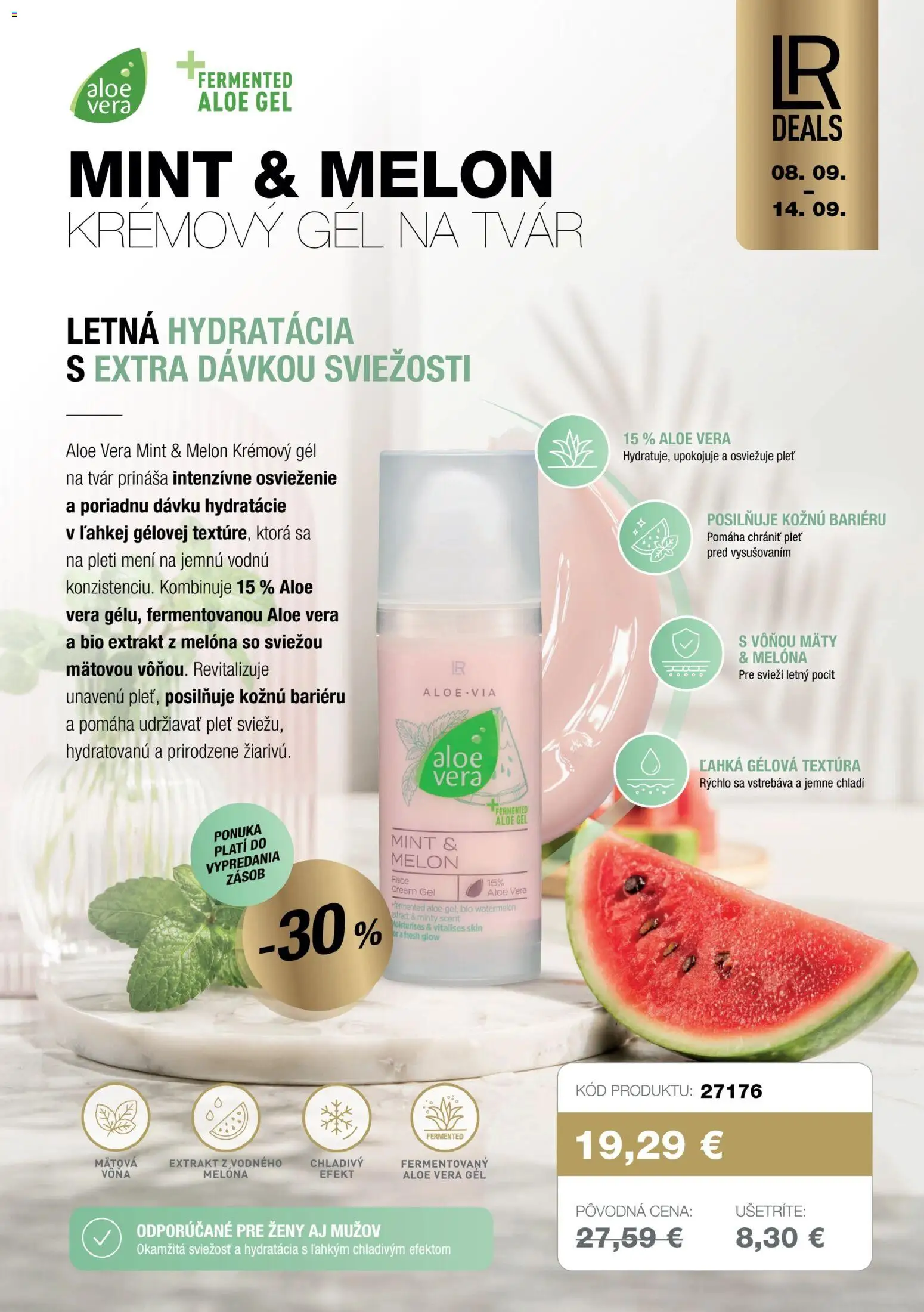 Náhľad LR letáku platného od 08.09.2026 - Aloe Vera, Melón