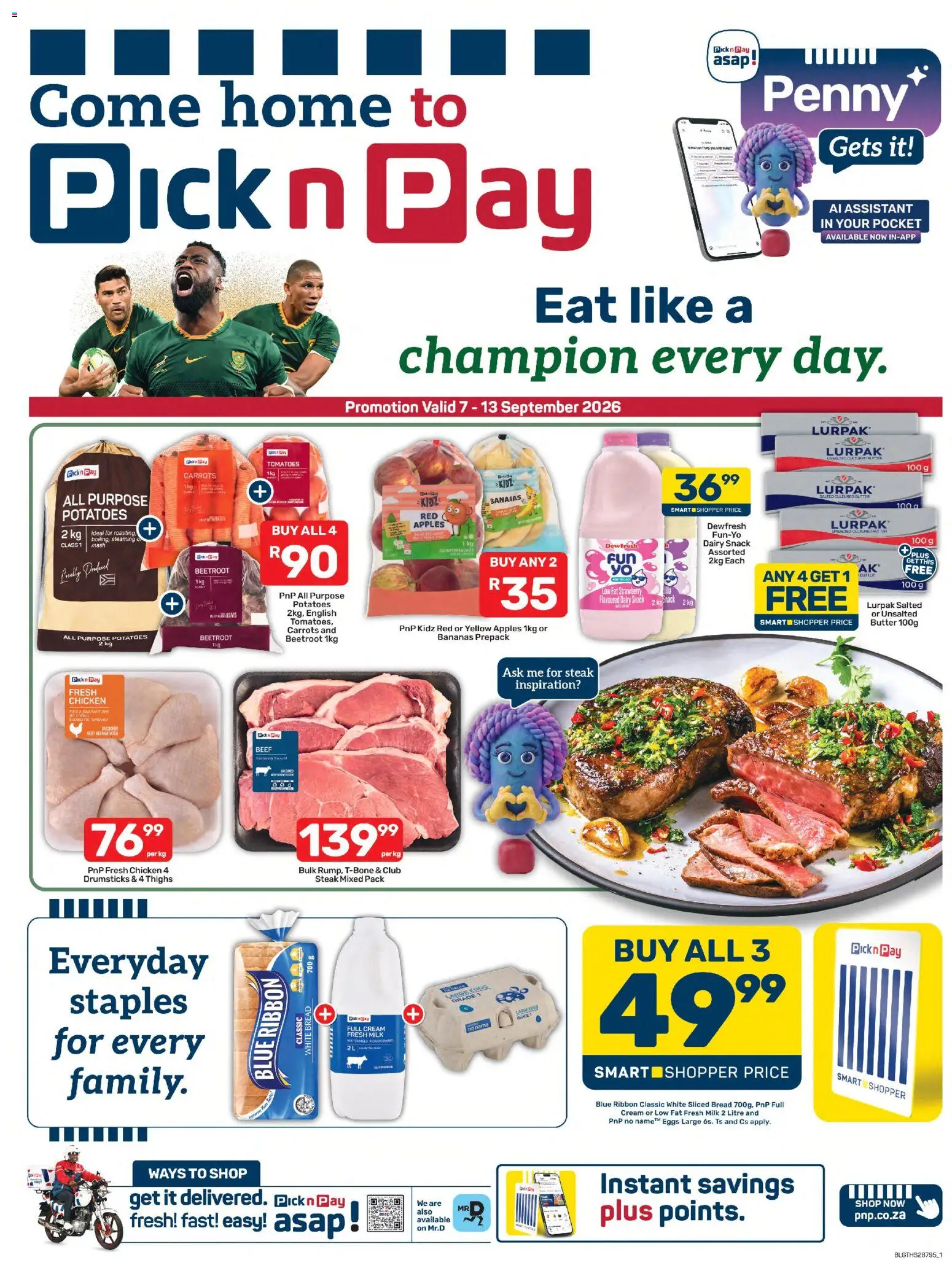 Preview of Pick n Pay flyer valid from 07/09/2026