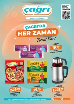 Çağrı Market Çağrı Market Katalog 16.10.2026 - Broşürünün önizlemesi