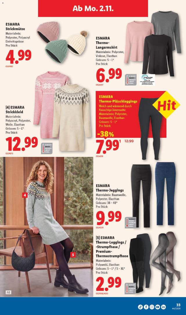 Neue Lidl Aktionen ab 29.10.