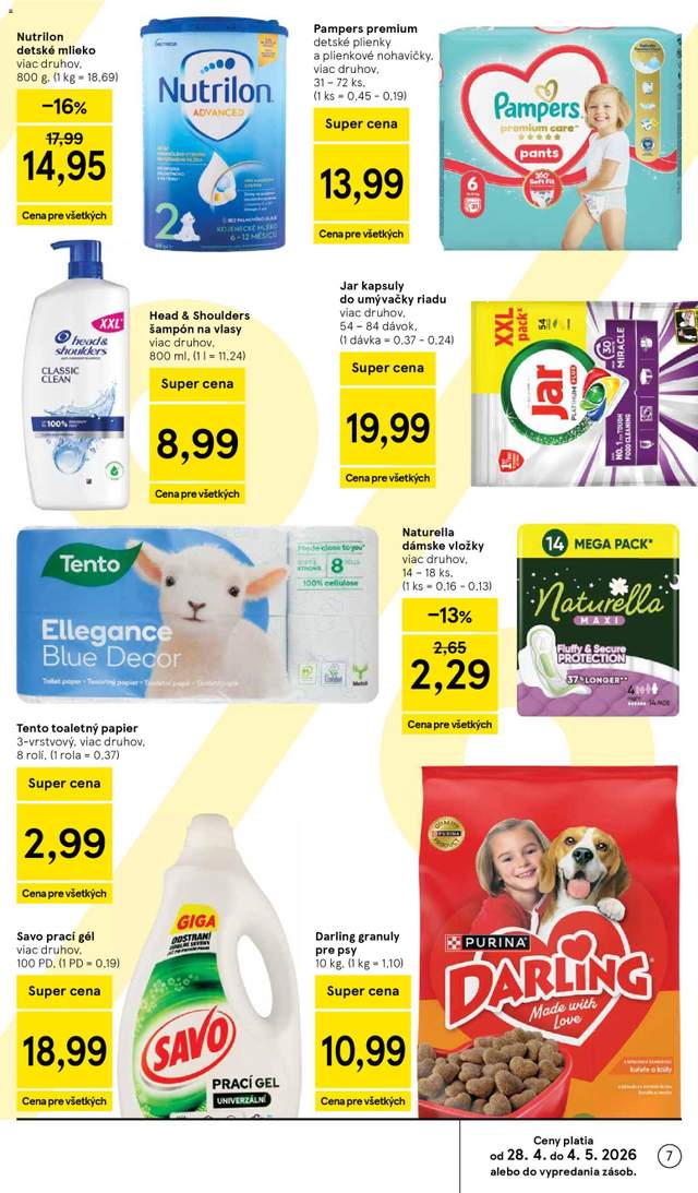 Nový Tesco leták od 29.04.