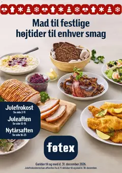Eksempel på tilbudsavis Føtex - Mad til festlige højtider fra butik Føtex gyldig fra 15/09/2026