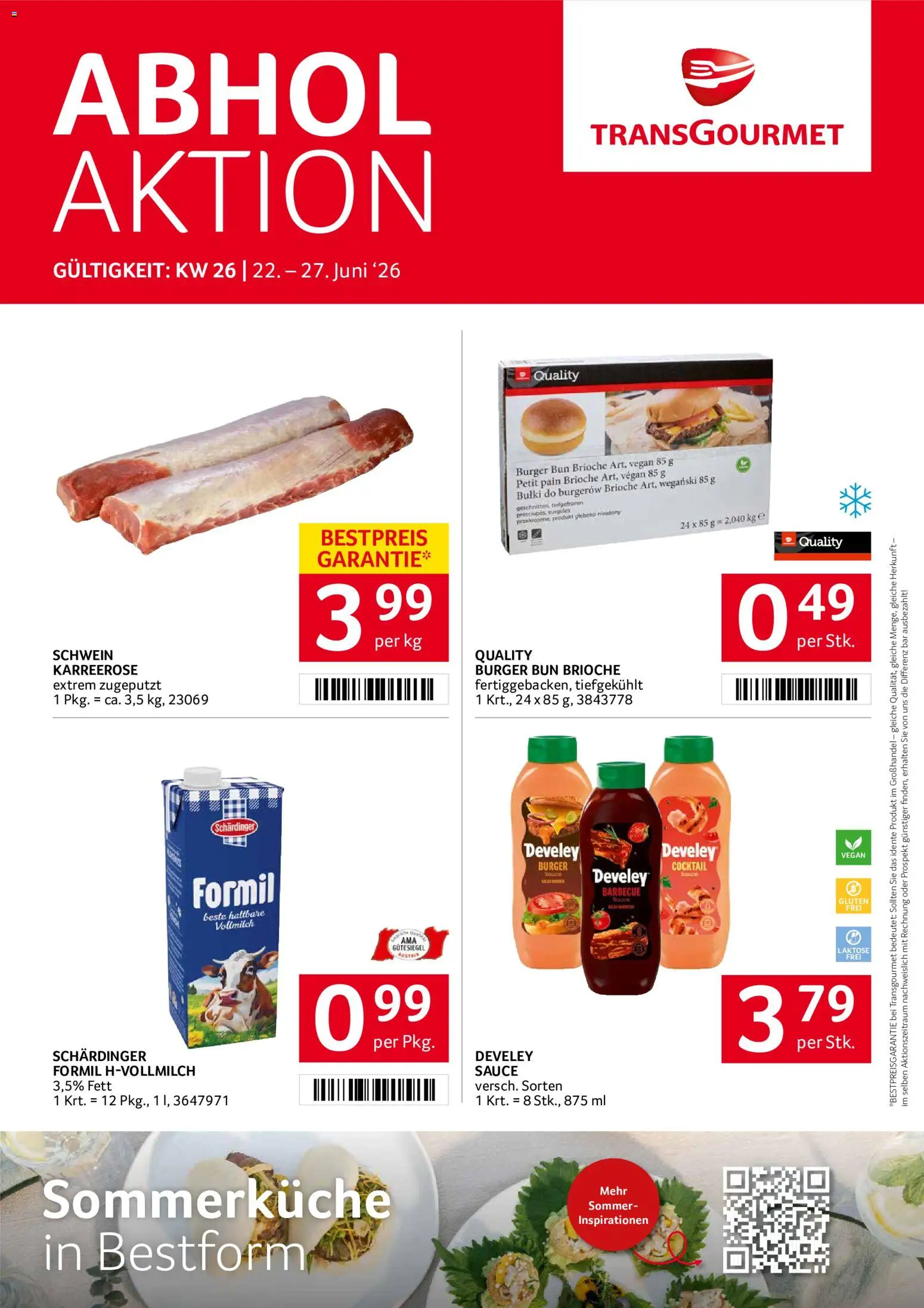 Vorschau der Angebote: Transgourmet Transgourmet Flugblatt gültig ab 22.06.2026