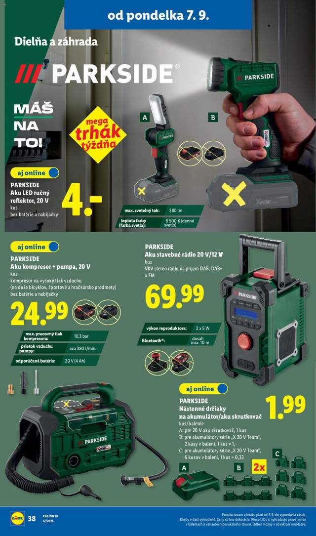 Nový Lidl leták od 07.09.