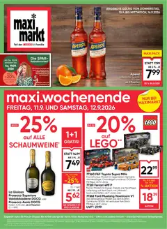 Vorschau der Angebote: Maximarkt Maximarkt Flugblatt gültig ab 10.09.2026