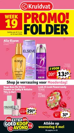 Prévisualisation de Kruidvat Folder week 19 du magasin Kruidvat formulaire valide 05/05/2026