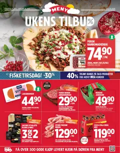 Forhåndsvis Meny kundeavis fra butikk Meny gyldig fra 13/07/2026
