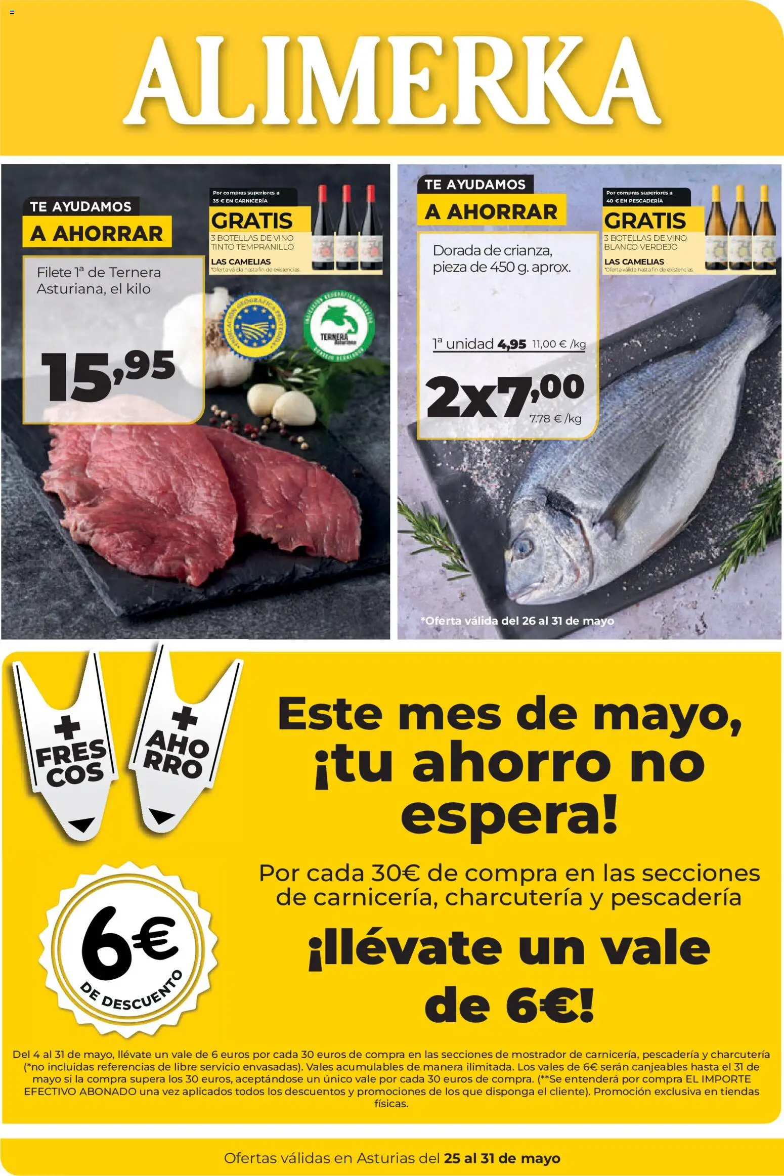 Vista previa del folleto de la tienda Alimerka válido desde el 25/05/2026 