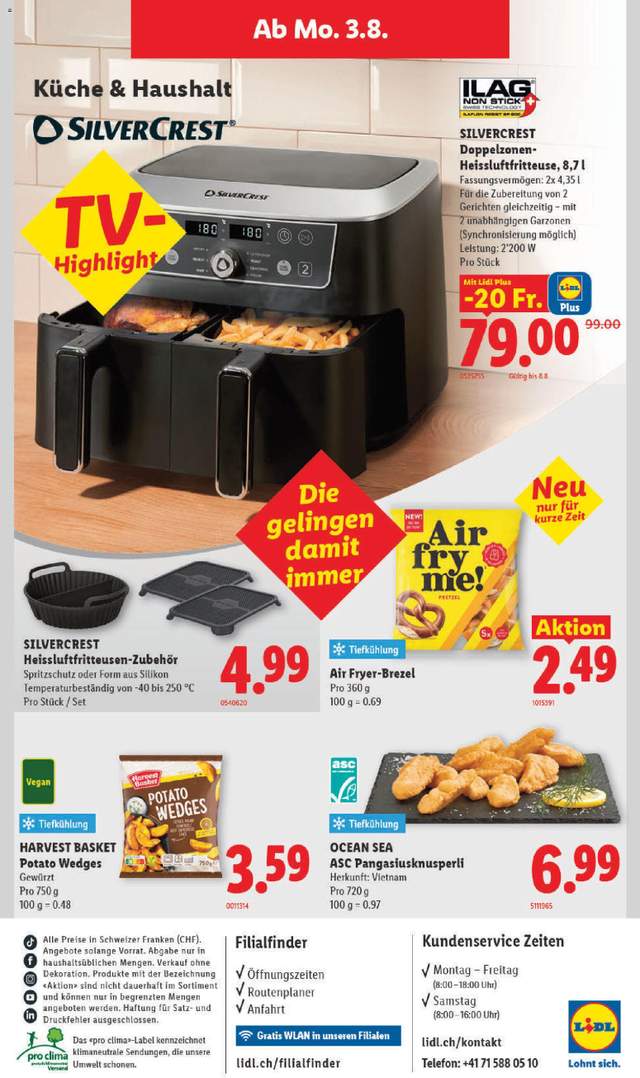 Neue Lidl Aktionen ab 30.07.